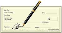 cheque